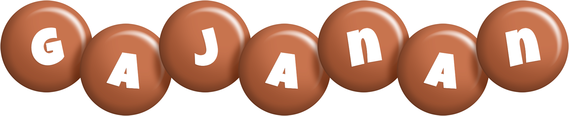 Gajanan candy-brown logo