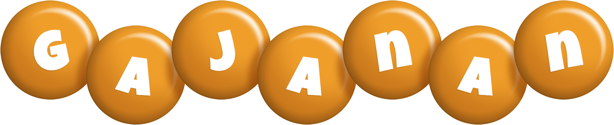 Gajanan candy-orange logo