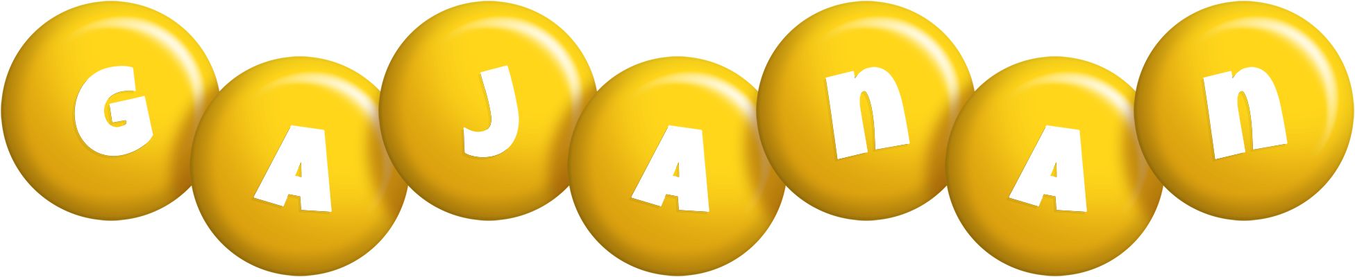 Gajanan candy-yellow logo