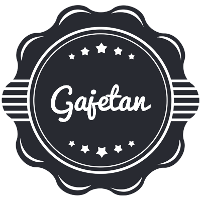Gajetan badge logo