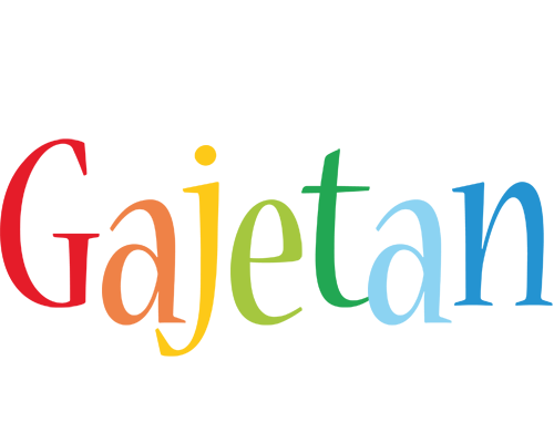 Gajetan birthday logo