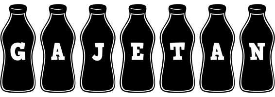 Gajetan bottle logo