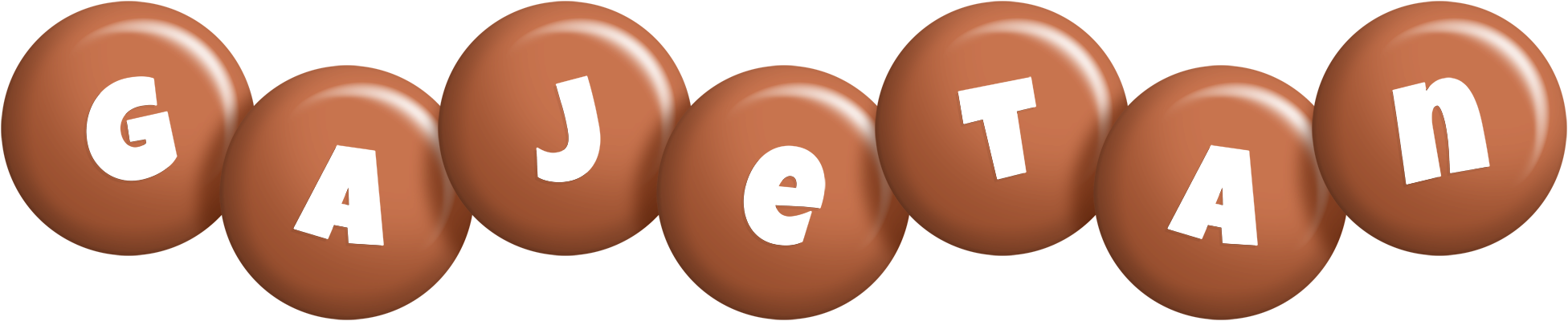 Gajetan candy-brown logo