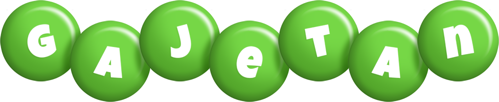 Gajetan candy-green logo