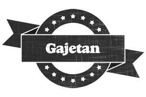 Gajetan grunge logo