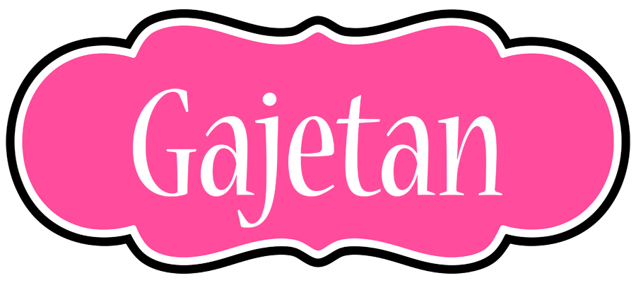 Gajetan invitation logo