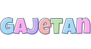 Gajetan pastel logo