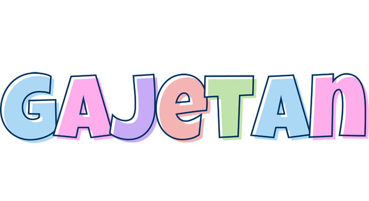 Gajetan pastel logo