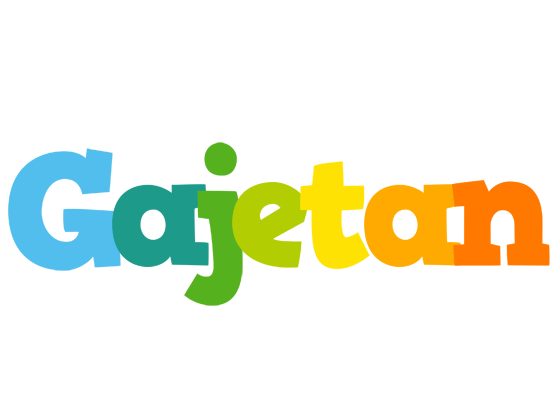 Gajetan rainbows logo