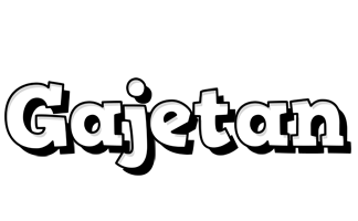 Gajetan snowing logo