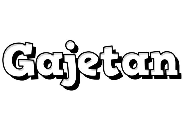 Gajetan snowing logo