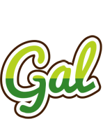 Gal golfing logo