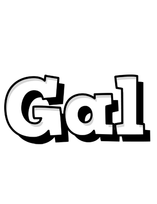 Gal snowing logo