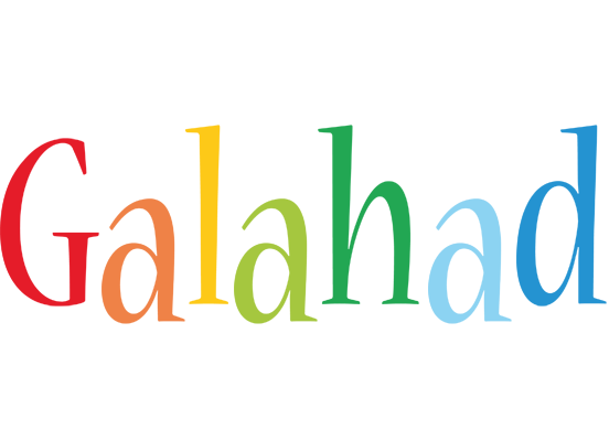 Galahad birthday logo