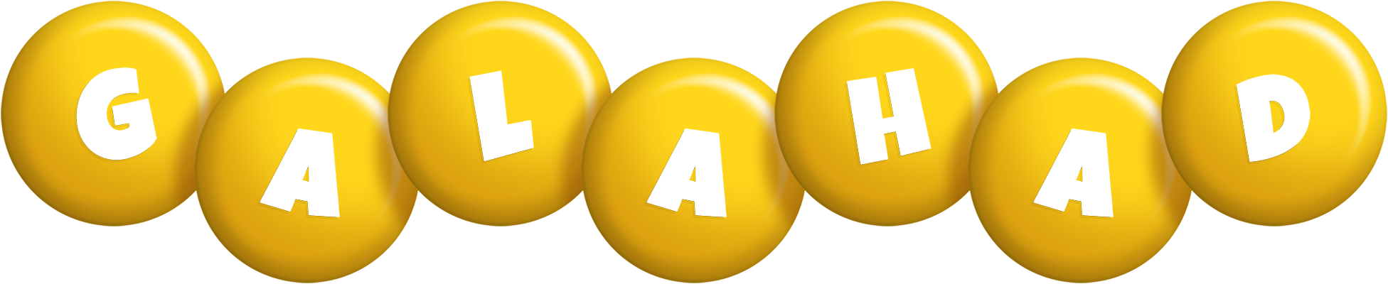 Galahad candy-yellow logo