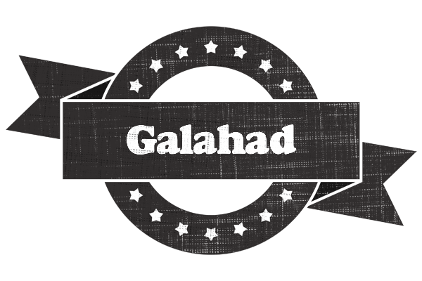 Galahad grunge logo