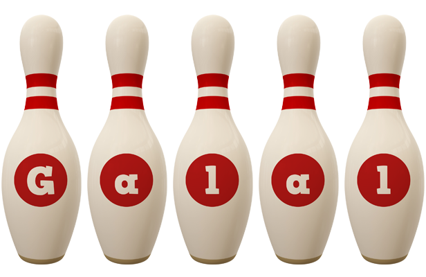 Galal bowling-pin logo