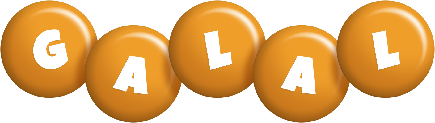 Galal candy-orange logo