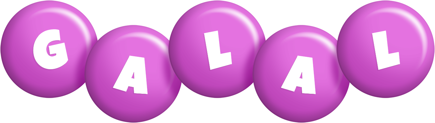 Galal candy-purple logo
