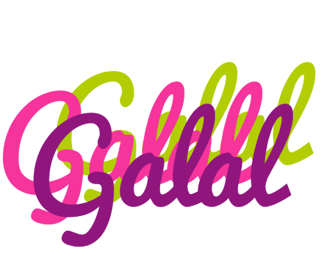 Galal flowers logo