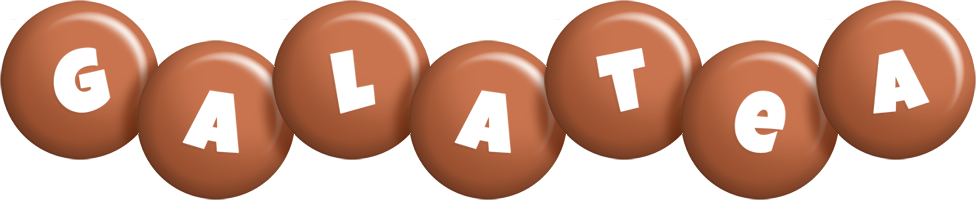 Galatea candy-brown logo