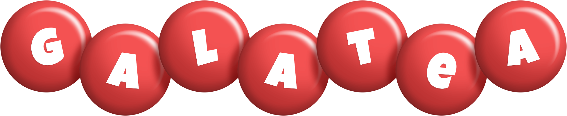 Galatea candy-red logo