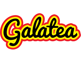 Galatea flaming logo