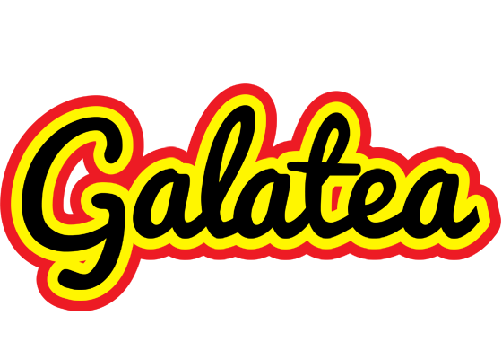 Galatea flaming logo