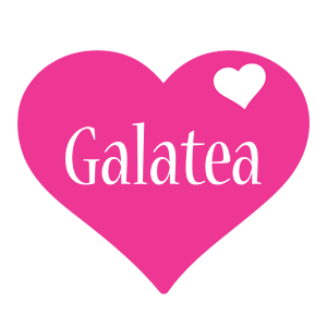 Galatea love-heart logo