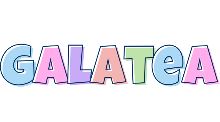 Galatea pastel logo