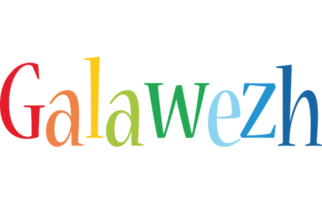 Galawezh birthday logo