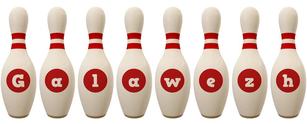 Galawezh bowling-pin logo