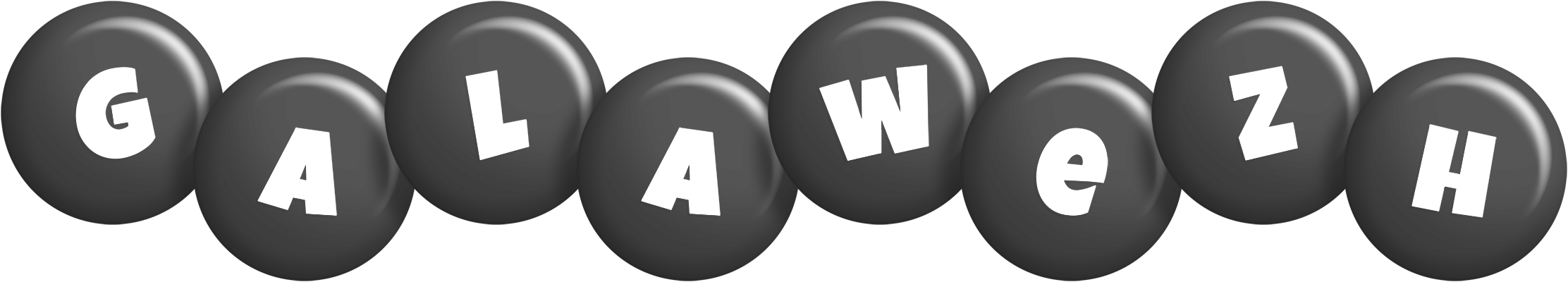 Galawezh candy-black logo