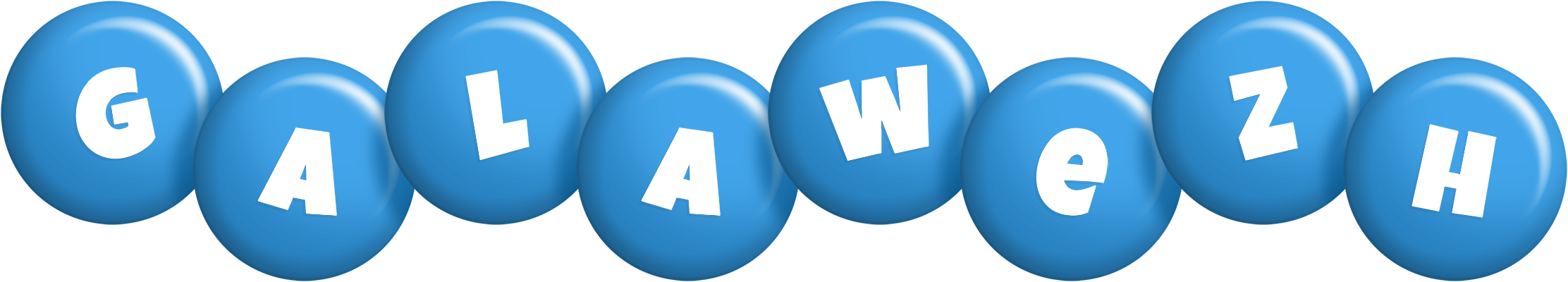 Galawezh candy-blue logo