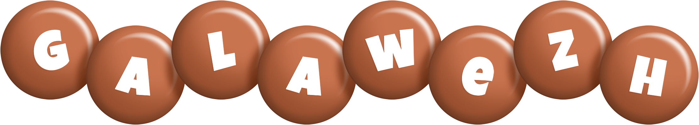 Galawezh candy-brown logo