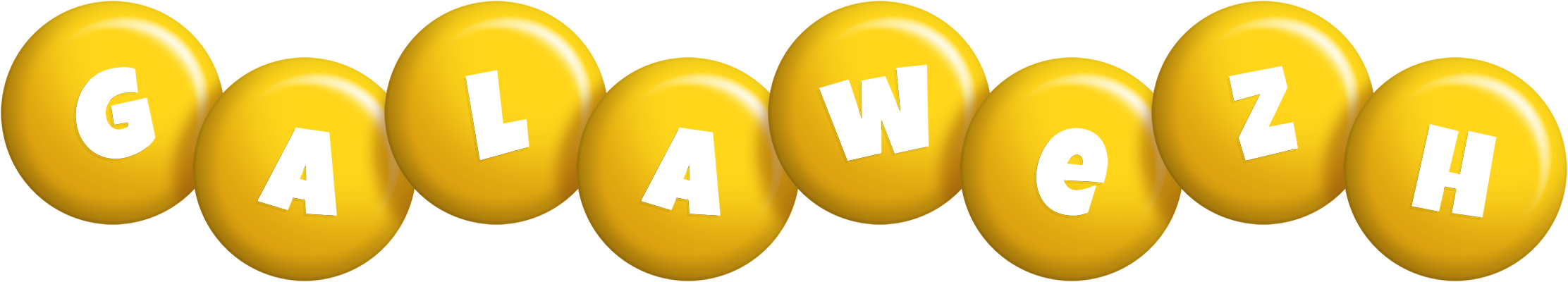 Galawezh candy-yellow logo