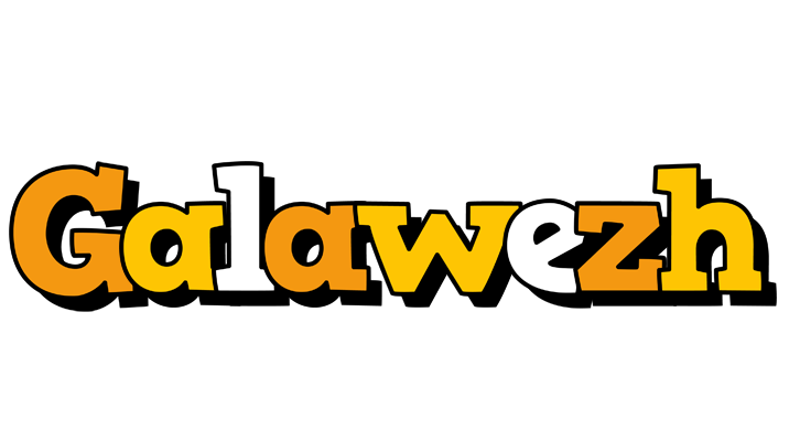 Galawezh cartoon logo