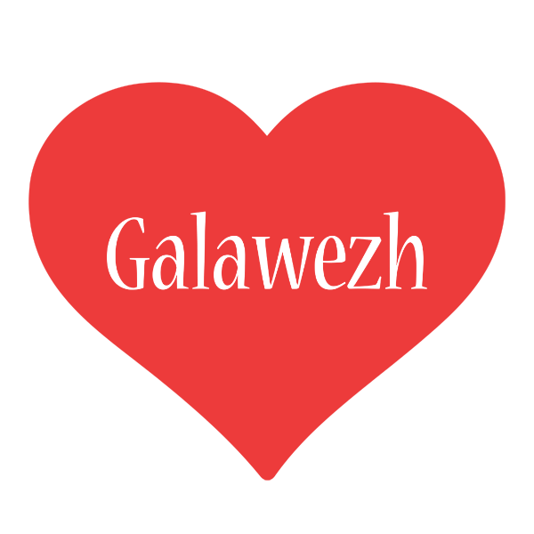 Galawezh love logo
