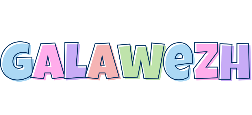 Galawezh pastel logo
