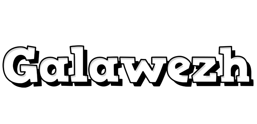 Galawezh snowing logo