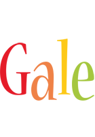 Gale birthday logo