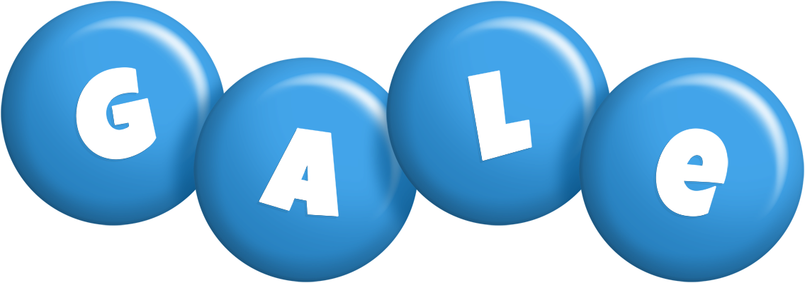Gale candy-blue logo