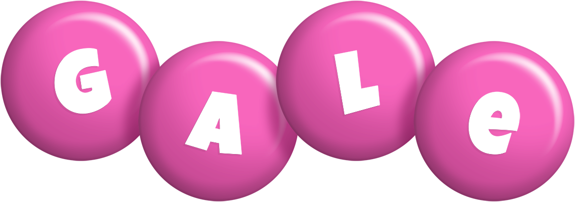 Gale candy-pink logo