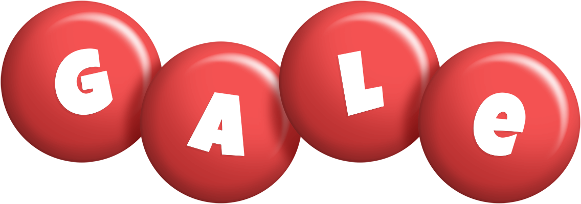Gale candy-red logo