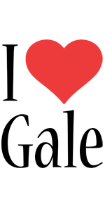 Gale i-love logo