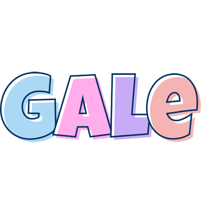 Gale pastel logo