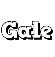 Gale snowing logo