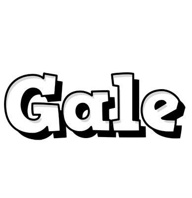 Gale snowing logo