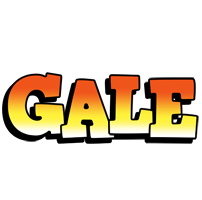 Gale sunset logo