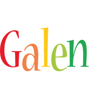 Galen birthday logo